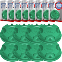 BROS Mrówex Pułapka Karmnik z Żelem na Mrówki Ogrodowe Zwalcza Gniazdo 8szt