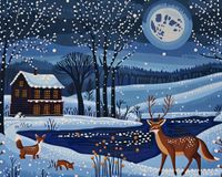 Plakat 50x40cm Przyszła Zima