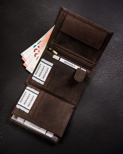 portfel męski skórzany n4-chm-dog-1-bl-brown na Arena.pl