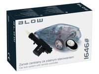 Zamek centralny1ster+3wyk+ZDALNE sterowanie  BLOW