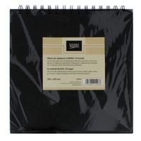 album do zdobienia czarny 205x205 mm 35 kart 2036
