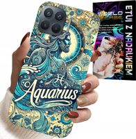 ETUI DO OPPO RENO 4 LITE - ZNAK ZODIAKU, WODNIK, ASTRONOMIA PLECKI