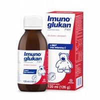 IMUNOGLUKAN P4H Płyn, witamina C, na odporność dla dzieci 120ml