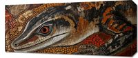 Obraz 70x30cm Oko Jaszczurki