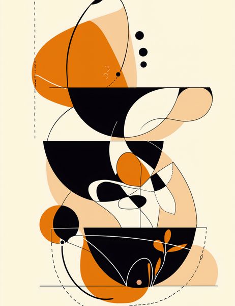 Plakat 50x65cm Taneczne Kręgi zdjęcie 1