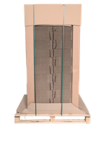 PALETA 320 x Karton klapowy 550x550x500 [mm] 3W