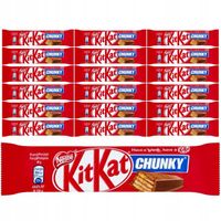 KitKat Chunky Paluszek waflowy w mlecznej czekoladzie 40 g x 18 sztuk