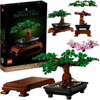 KLOCKI LEGO DRZEWKO BONSAI PIĘKNA OZDOBA DO DOMU PREZENT DLA DOROSŁYCH