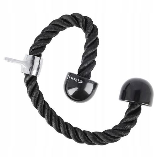 Uchwyt do wyciągu sznur podwójny KOŃCE GUMOWANE gruby splot nylonowy HMS na Arena.pl