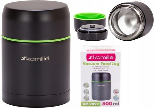 TERMOS OBIADOWY STALOWY LUNCH MISECZKA 500 ml 0,5l na Arena.pl