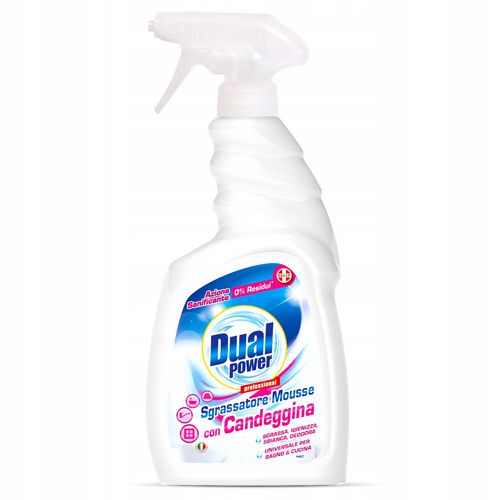 Dual Power Płyn Czyszczenie Wielofunkcyjne Odtłuszczacz Z Wybielaczem 750Ml na Arena.pl