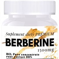 1500MG BERBERYNA HCL 98% SILNY EKSTRAKT ODCHUDZANIE GLUKOZA INSULINA 100TAB