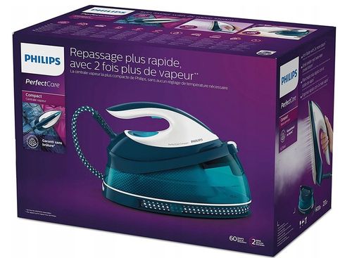 PHILIPS GC7844/20 - PerfectCare Compact - Żelazko z generatorem pary na Arena.pl