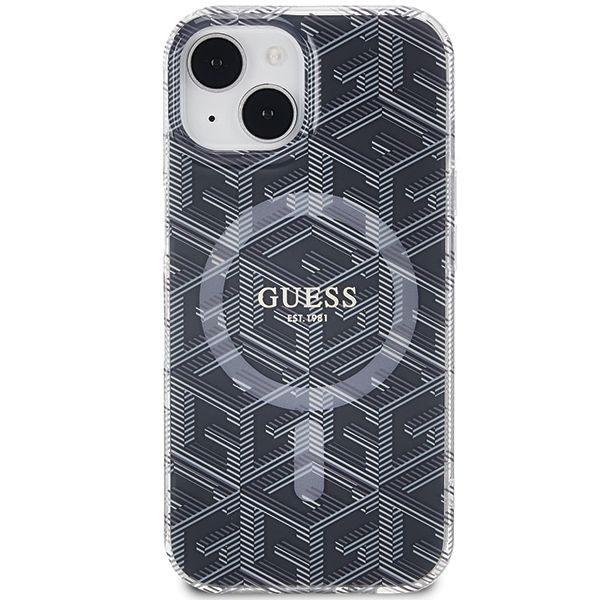 Etui Guess do iPhone 15 Plus, iPhone 14 Plus, Czarny, MagSafe zdjęcie 3