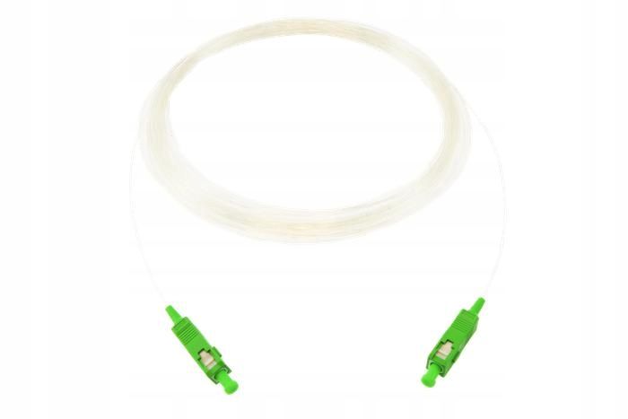 NIEWIDZIALNY światłowód, patchcord SC/APC LSZH 5M zdjęcie 1