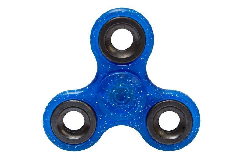 Fidget spinner brokatowy 7,5 cm różne kolory zdjęcie 7