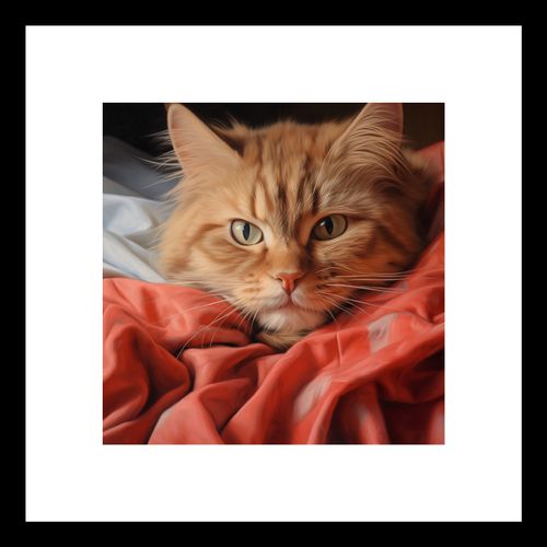 Plakat 20x20cm Mruczący Spokój na Arena.pl