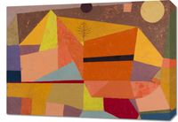 Obraz 70x50cm Heitere Gebirgslandschaft, Paul Klee Vintage Salon