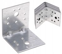 KĄTOWNIK Montażowy Ciesielski Z PRZETŁOCZENIEM 50x50x50mm 10szt KW505050