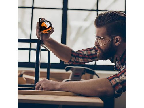 Miara zwijana taśma z blokadą miarka metrówka 5m na Arena.pl