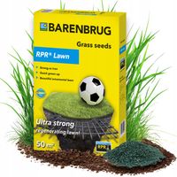 TRAWA BARENBRUG SPORTOWA ODPORNA NA DEPTANIE OTOCZKOWANA RPR LAWN 1 KG