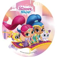 Opłatek na tort Shimmer Shine Postać Lalka