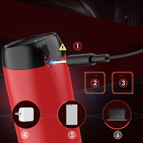 Automatyczny męski Masturbator7trybów pchnięcia i wibracji Przycisk orgazmu na Arena.pl