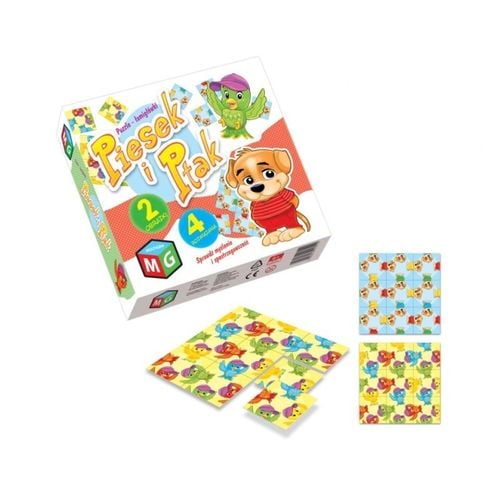 Piesek i ptak układanka MULTIGRA na Arena.pl