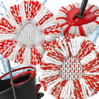 WKŁAD DO MOPA OBROTOWEGO VILEDA TURBO KOŃCÓWKI WKŁADY CHŁONNE ZAPAS 2 SZT