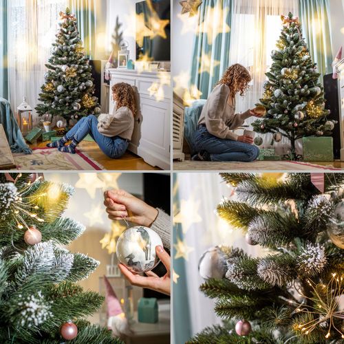 Choinka sztuczna Diamentowa 180 cm Sosna Piękna na Arena.pl