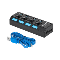 HUB USB 3.0 Rebel Rozgałęźnik Rozdzielacz Portów 5 Gb/s