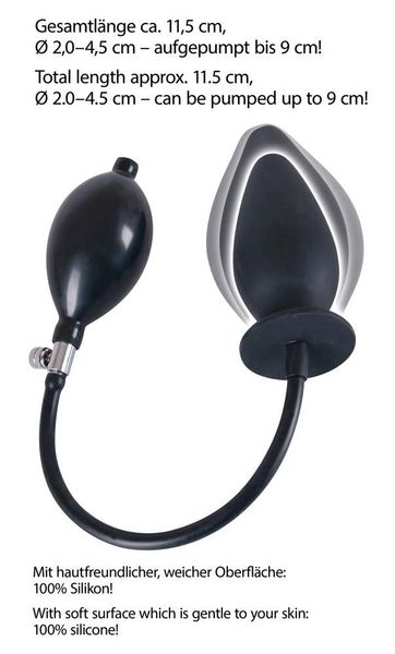 Inflatable Dildo Butt Plug zdjęcie 6