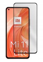 SZKŁO 5D CAŁY EKRAN DO XIAOMI MI 11 LITE 4G BLACK