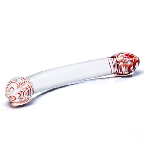 Glas - Red Head Double Glass Dildo na Arena.pl