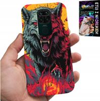 ETUI DO XIAOMI NOTE 9 - WILK WILKI WATAHA SUPER WZORY CASE + SZKŁO