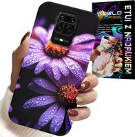 ETUI DO XIAOMI NOTE 9 PRO / 9S - RÓŻOWA STOKROTKA KWIATY POKROWIEC CASE