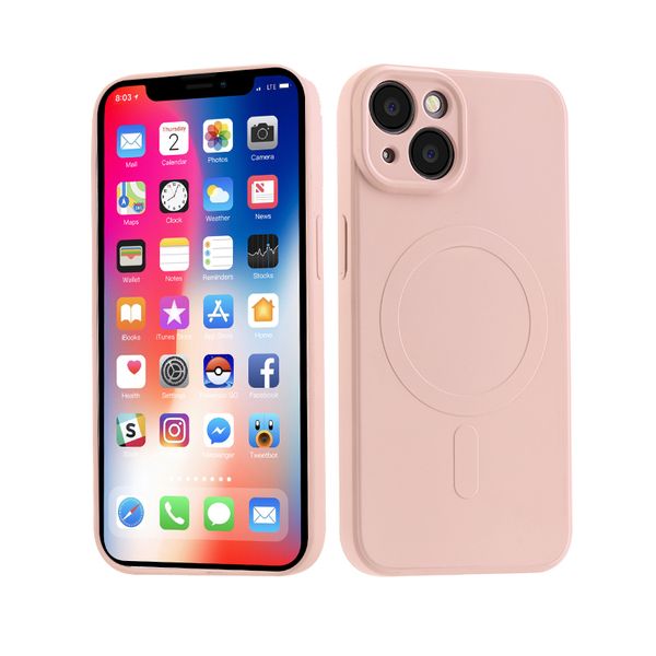 MX LIQUID ARMOUR IPHONE 14 (MagSafe) PLUS, PINK SAND / PUDROWY RÓŹ zdjęcie 1