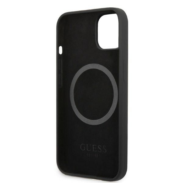 Etui Guess do iPhone 15, iPhone 14, iPhone 13, Czarny, MagSafe zdjęcie 7