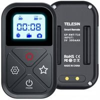 Pilot z ekranem LCD do GoPro Hero 12 11 10 9 8 MAX 80m Telesin Wodoodporny