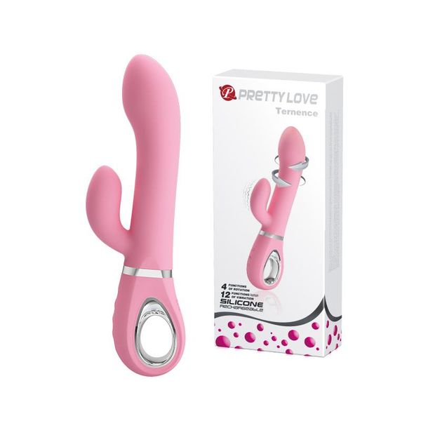 PRETTY LOVE - TERNENCE USB PINK 4 rot. 12 vibration zdjęcie 1