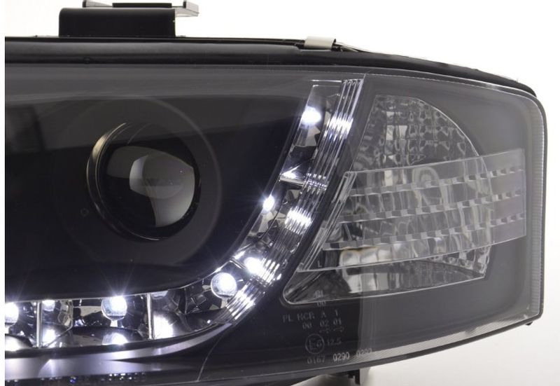 Reflektory Lampy AUDI A6 C5 4B Od  1997 Do 2001 LED DAYLINE Żarówki GRATIS zdjęcie 5