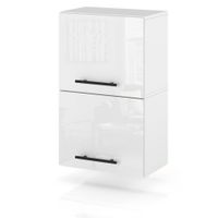 Szafka Kuchenna Wisząca Klapowa Modułowa 40cm Spremium Biały Połysk