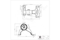 Poduszka silnika CHRYSLER GRAND VOYAGER V 2011 2012 2013 2014