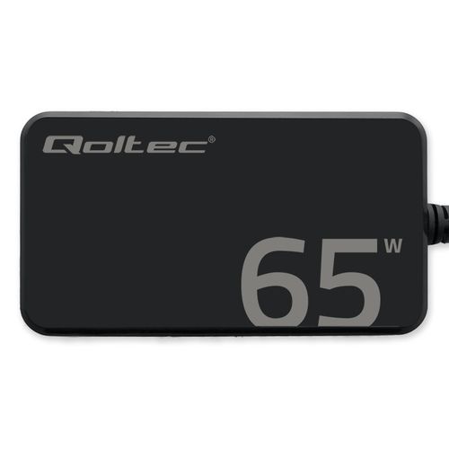 Qoltec Ładowarka GaN 65W USB-C PD do Laptopa MacBook na Arena.pl