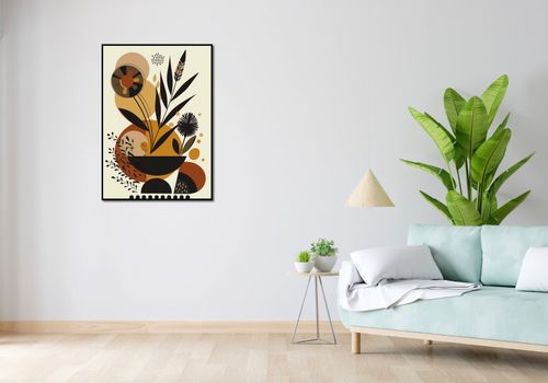 Plakat 67,5x95cm Ogrody Geometryczne na Arena.pl