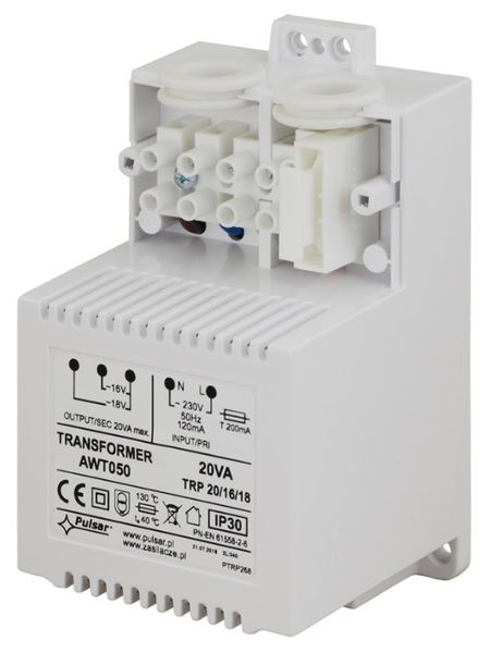Transformator do central alarmowych Pulsar AWT050 zdjęcie 2
