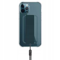2 x UNIQ etui Heldro iPhone 12/12 Pro 6,1" przezroczysty/clear Antimicrobia