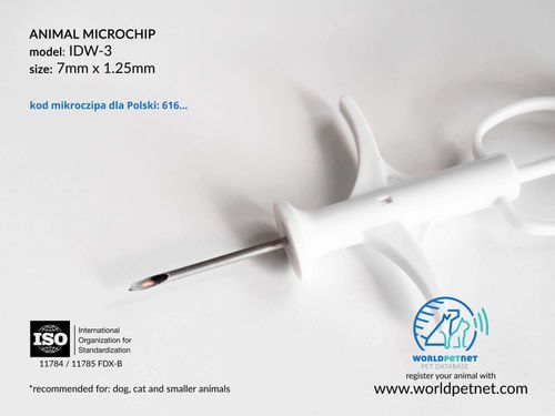 Mikroczip RF-IDW-3 (kod 616) 7mmx1.25mm MIKRO na Arena.pl