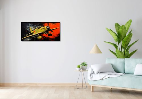 Plakat 91,3x44,5cm Barwny Przelot na Arena.pl