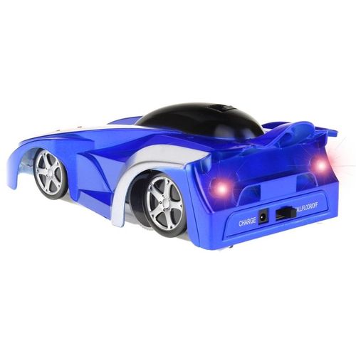 Samochód Auto Jeżdżące Po Ścianie - Niebieski na Arena.pl